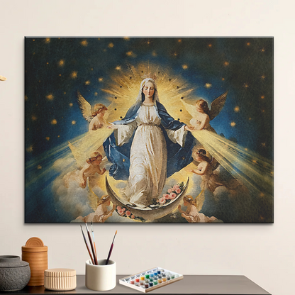 The Queen of Heaven - Paint by Numbers Kit
