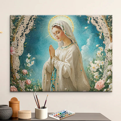 Lady Of Lourdes - Paint by Numbers Kit