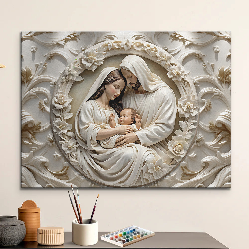 Holy Family - Paint by Numbers Kit