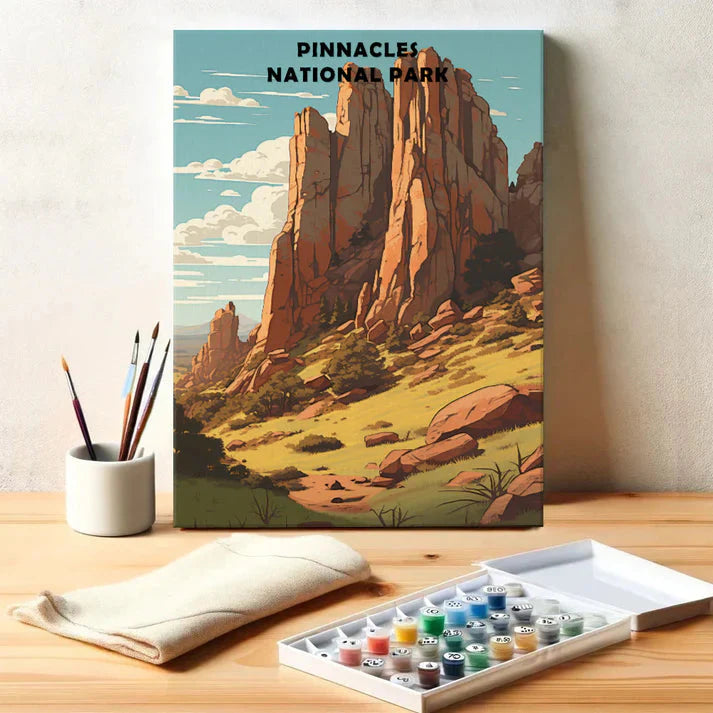 Pinnacles National Park - Paint by Numbers Kit EasyArtJoy